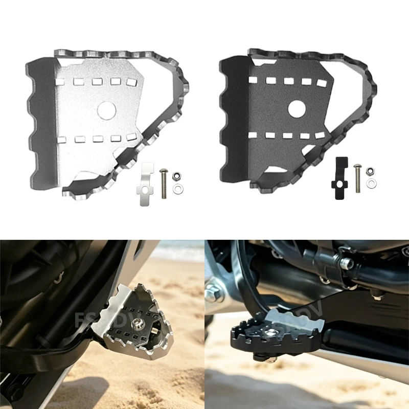 Extensor de Pedal de Freio para YAMAHA TENERE 700 Tenere700 XTZ 700 Rally 2019-2024 - Aumento da Plataforma do Pedal