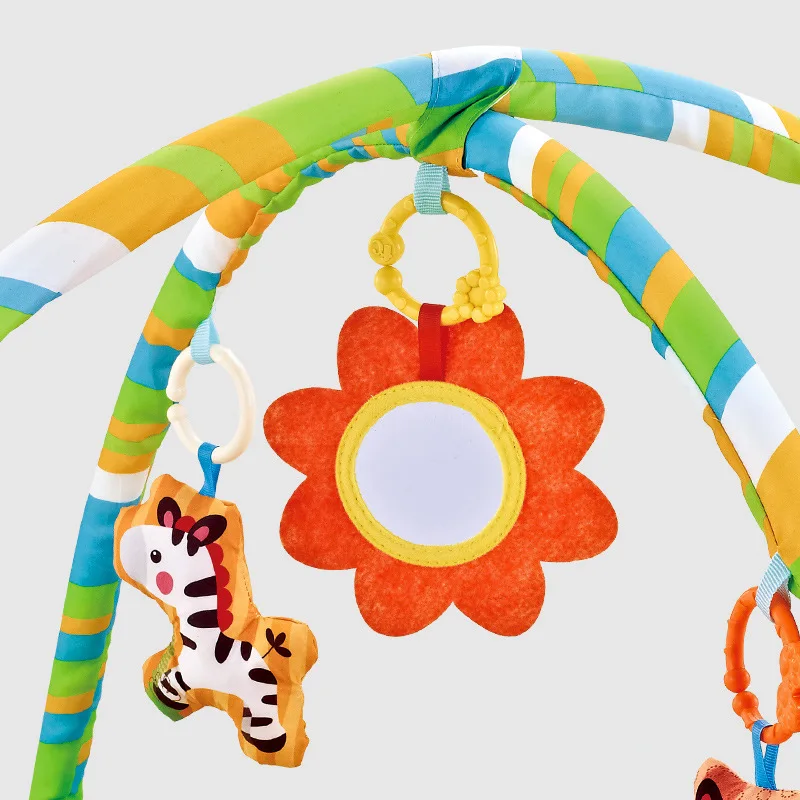 إطار اللياقة البدنية التعليمي للأطفال لعبة بطانية مستديرة الطفل الزحف الكلمة حصيرة لعب الرضع سجادة لعب متكاملة رف اللياقة البدنية الطفل