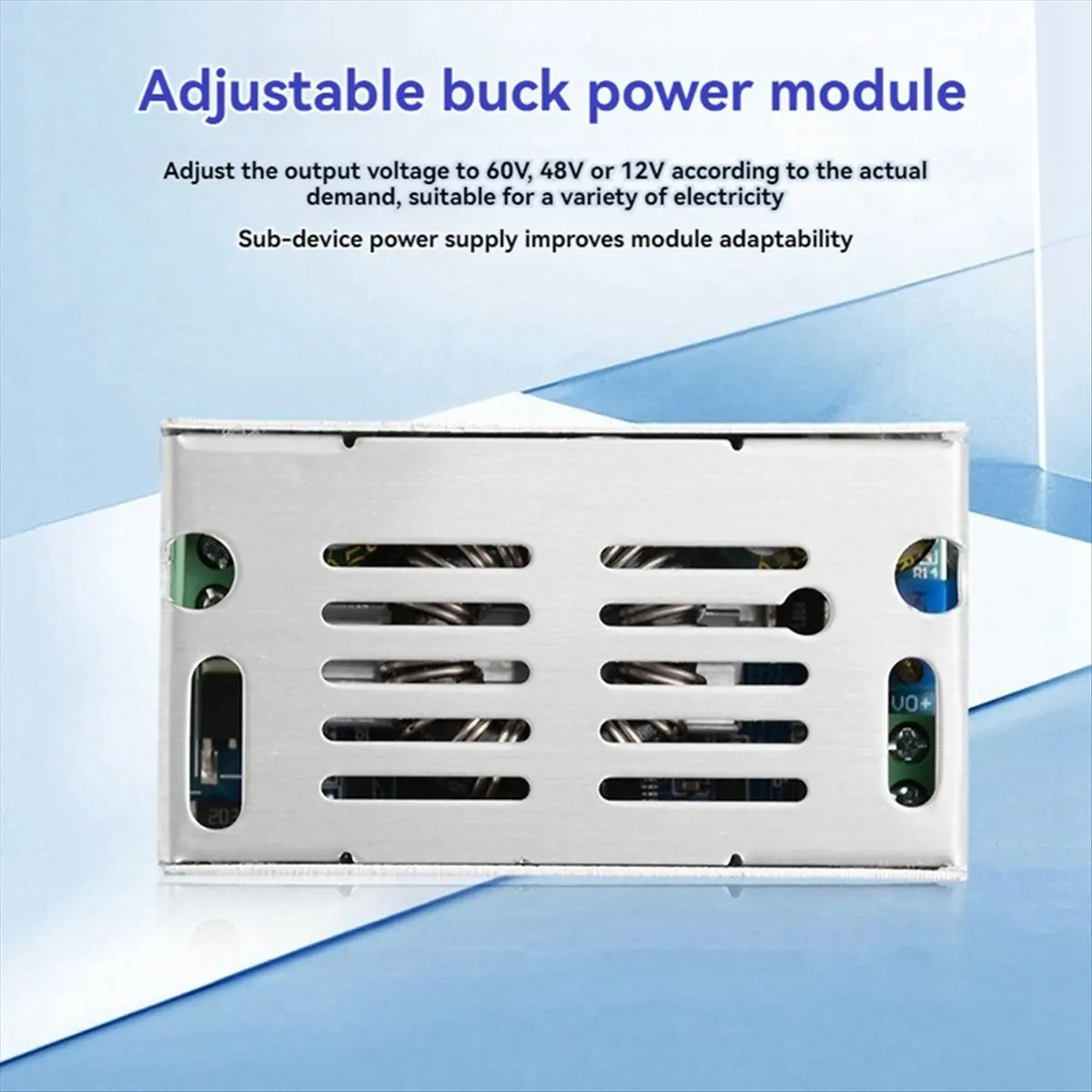 (DT37) 100W 6A DC-DC Buck Converter High-Efficiency Voltage Regulator Module Power Step-Down Board