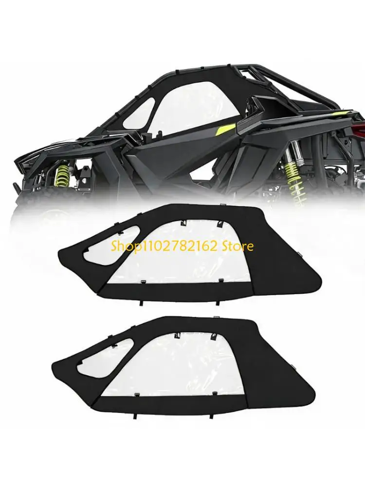 547B UTV Soft Cab Enclosures with Transparent Sections and Pair Coverage