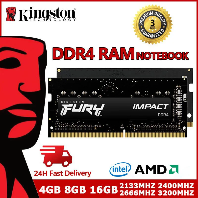 

DDR4 Memory RAM 16GB 4GB 8GB 32GB 1.2V 260pin 3200MHz 2666MHz 2400MHz PC4 for Notebook Sodimm Memory