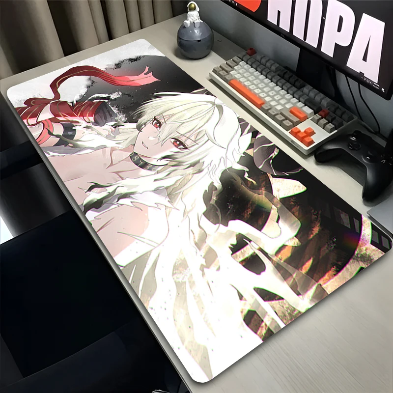 

Mouse Pad Laptop Rubber Extended Desktop Mat Computer Gamer HD Mousepad PC Gaming Accessories Wuthering Waves Zani Keyboard Pad