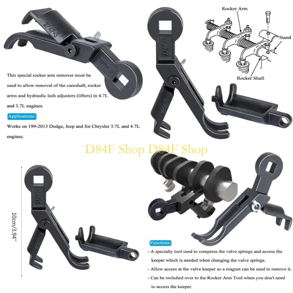 

D84F Piston Spring Tool Spring and Rocker Arm Works on for and 3.7 & 4.7 L