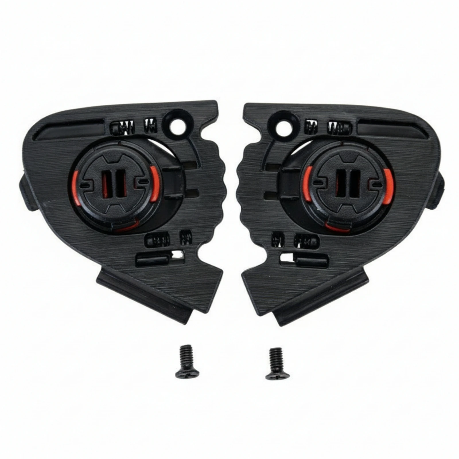 Helmet Side Mechanism Compact PC Helmet Visor Mechanism with Mounting Screws for Motorcycle Commuters