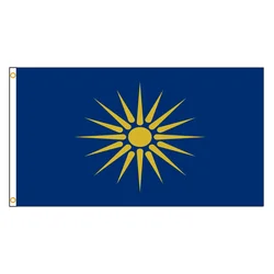 90x150cm Macedonia Flag For Decoration