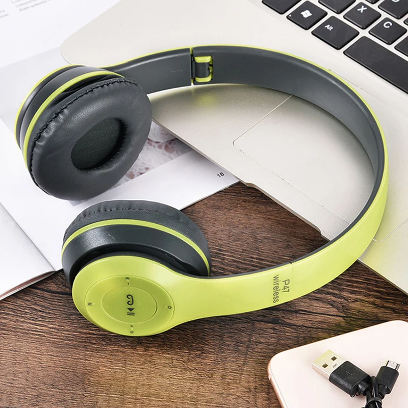 Auricolare Bluetooth senza fili cuffie da gioco musica cuffie Stereo per Computer da gioco cuffie universali per Tablet cellulare Xiaomi