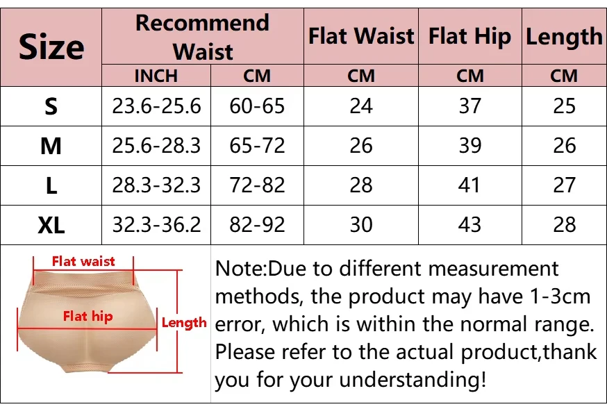 Frauen Taille Gestaltung Dreieck Hosen Atmungsaktive Enhancer Hüfte Heben Höschen Schwamm Gepolsterte Shapewear Butt Lifter Gefälschte Ass Briefs – Detail 1