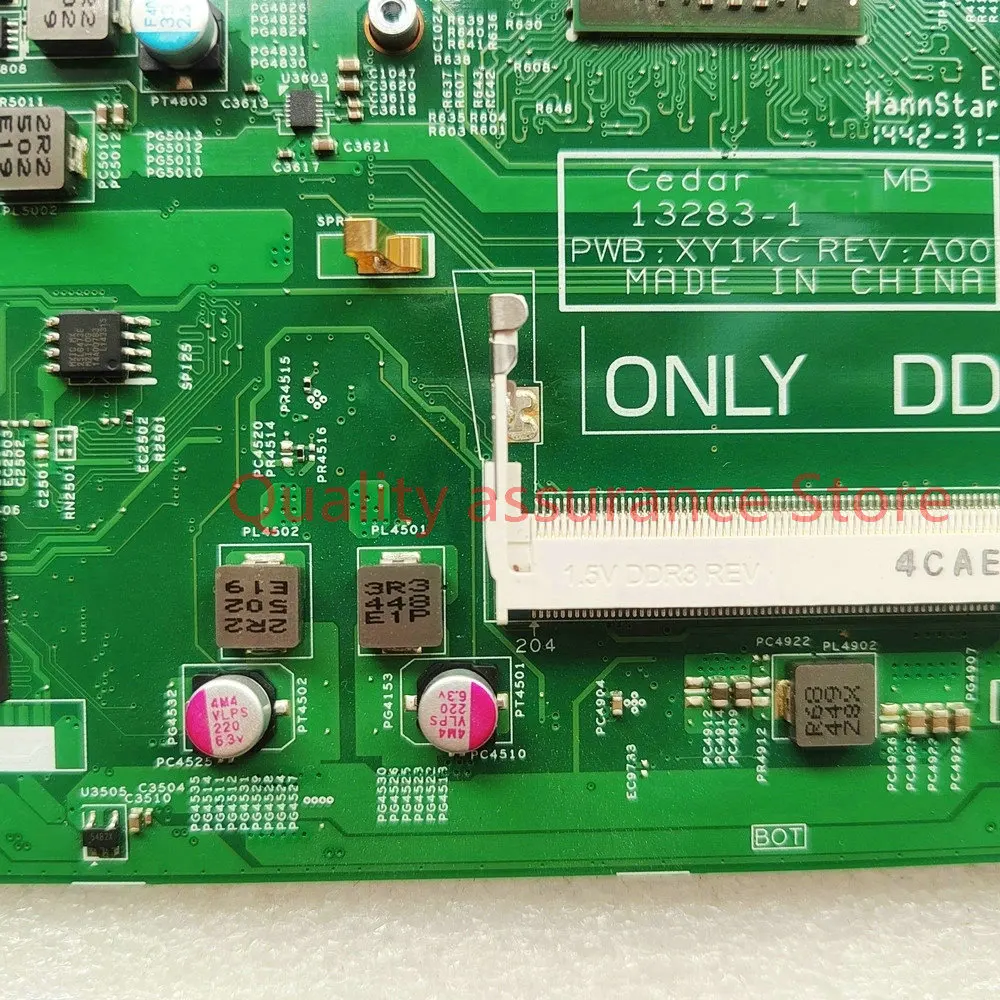 13283-1 Main board For Dell Inspiron 3542 3541 3441 Notebook 04XK49 0F594Y Laptop Motherboard E1 A4-6210 A6 2GB second-hand