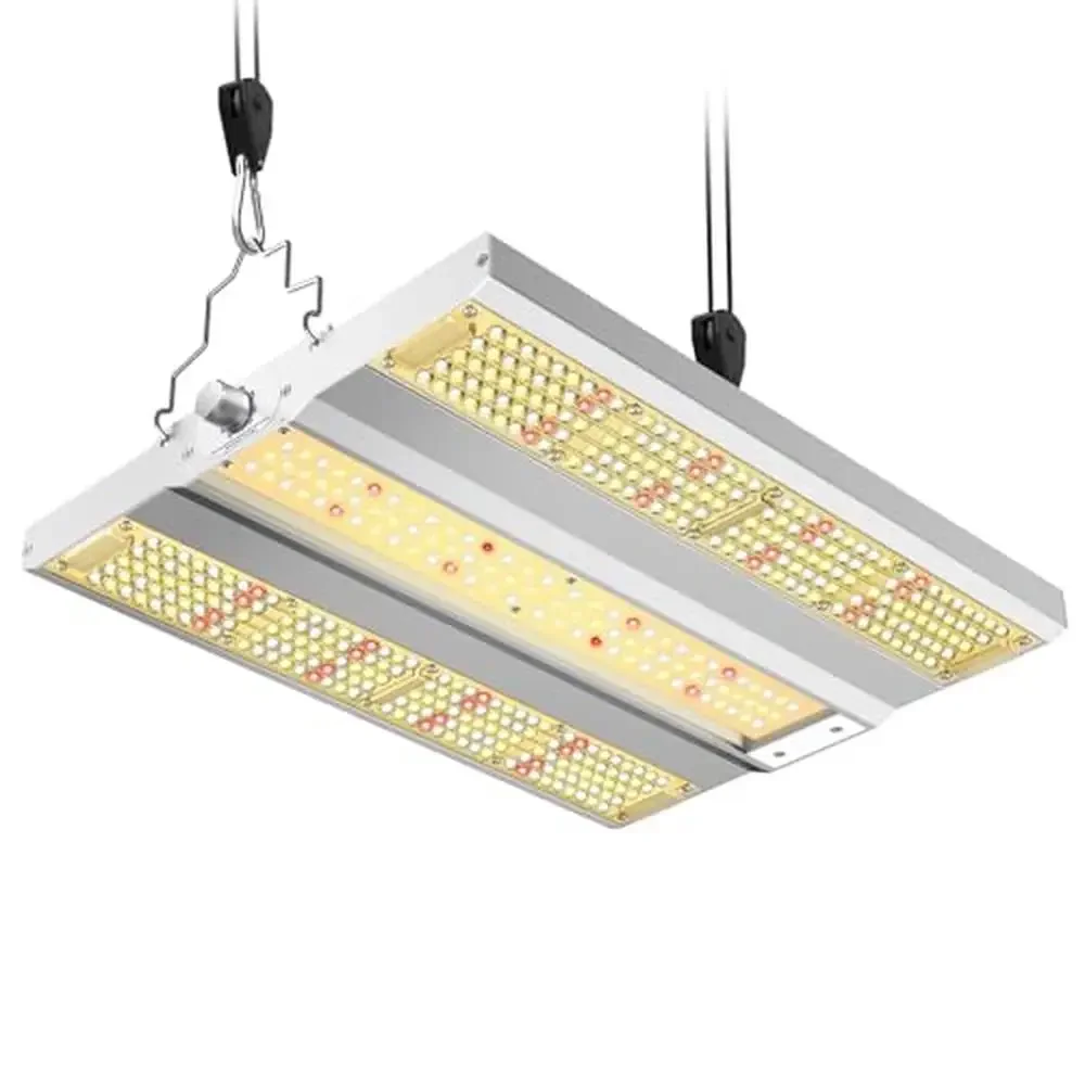 XS1500 Pro oświetlenie LED do uprawy pełne spektrum ściemnianie łańcuszek stokrotki soczewki optyczne projekt nasiona początkowe warzywa Bloom rośliny doniczkowe