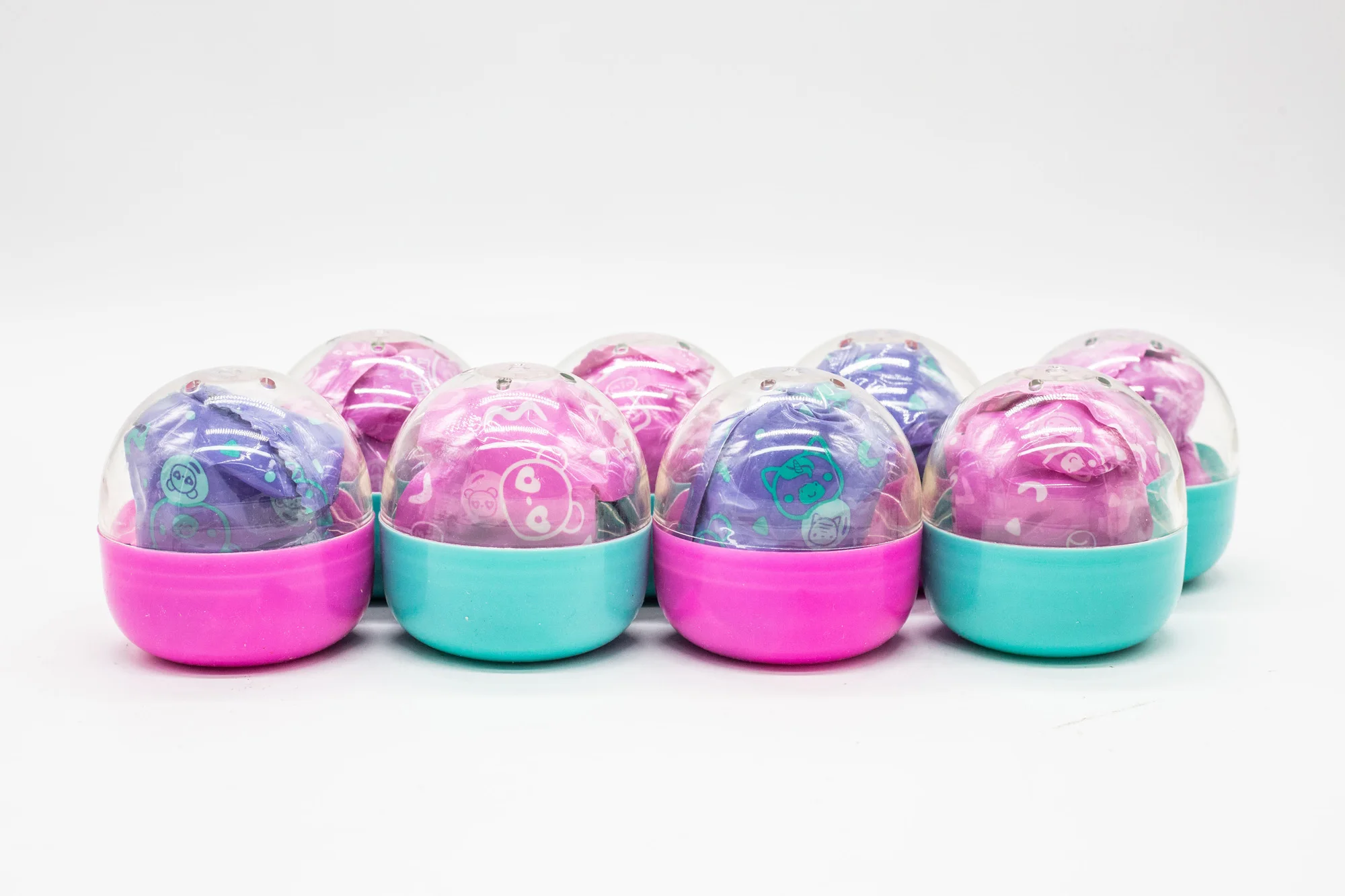 Original Mojmoj Kawaii Animals Squeeze Toys Capsule Soft Bubble Squeezing Pendant Gashapon Collection Stress Relief Toy Gifts