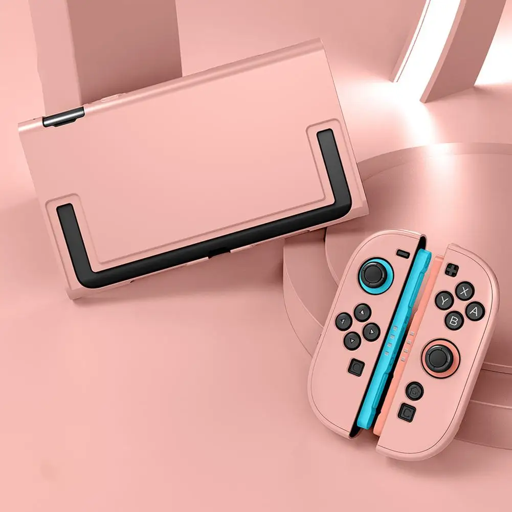 Schutzhülle für Switch 2-Konsole, abnehmbare JoyCons, dünnste Schale mit Halterungsöffnung, hohles Design, P1R7