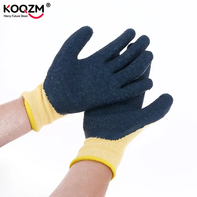 1pair Low Voltage Insulating Gloves 400V Ultra-thin Flexible Anti-electricity Security Anti-slip 220V Rubber Protective Gloves