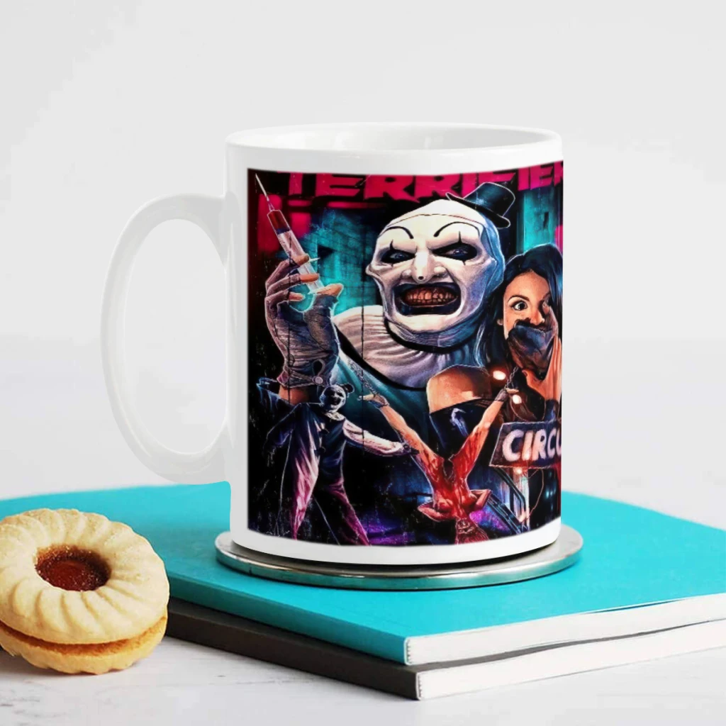 Thrilling horror movies Ceramics Coffee Mug Cute Gamer Birthday Gift Back To School Mug