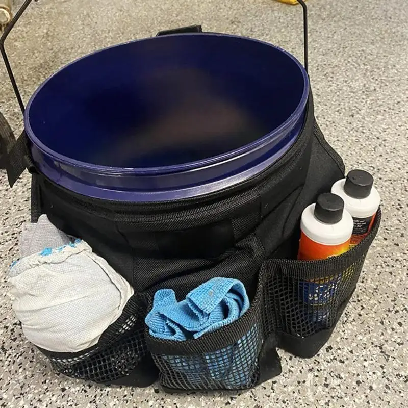 U4LA Garden Tools Storage Buckte с карманами для от 3,5 до 5 галлонов ведра