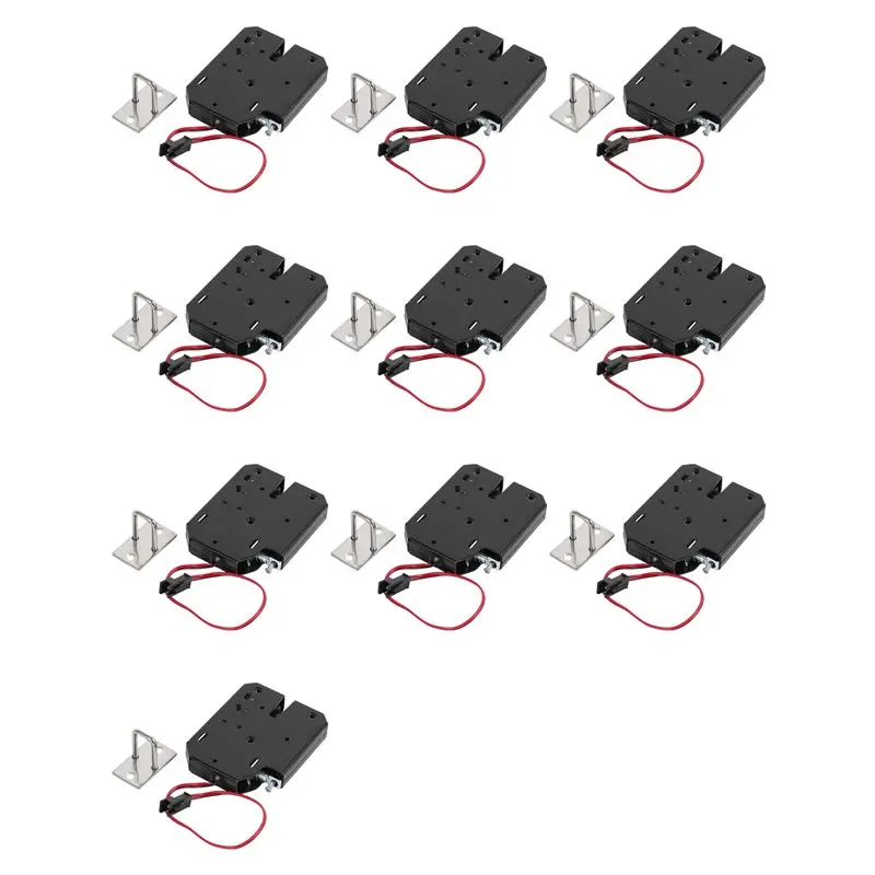 

【THANKSGIVING DAY】10X 12V 2A Electric Magnetic Lock 150KG/330Lb Fail Safe Holding Force Electromagnetic Door Access Control Cabi