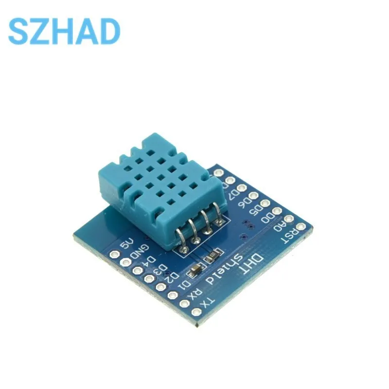 DHT Pro Shield para D1 Mini DHT11 Bus único Sensor Digital de temperatura y humedad para Arduino