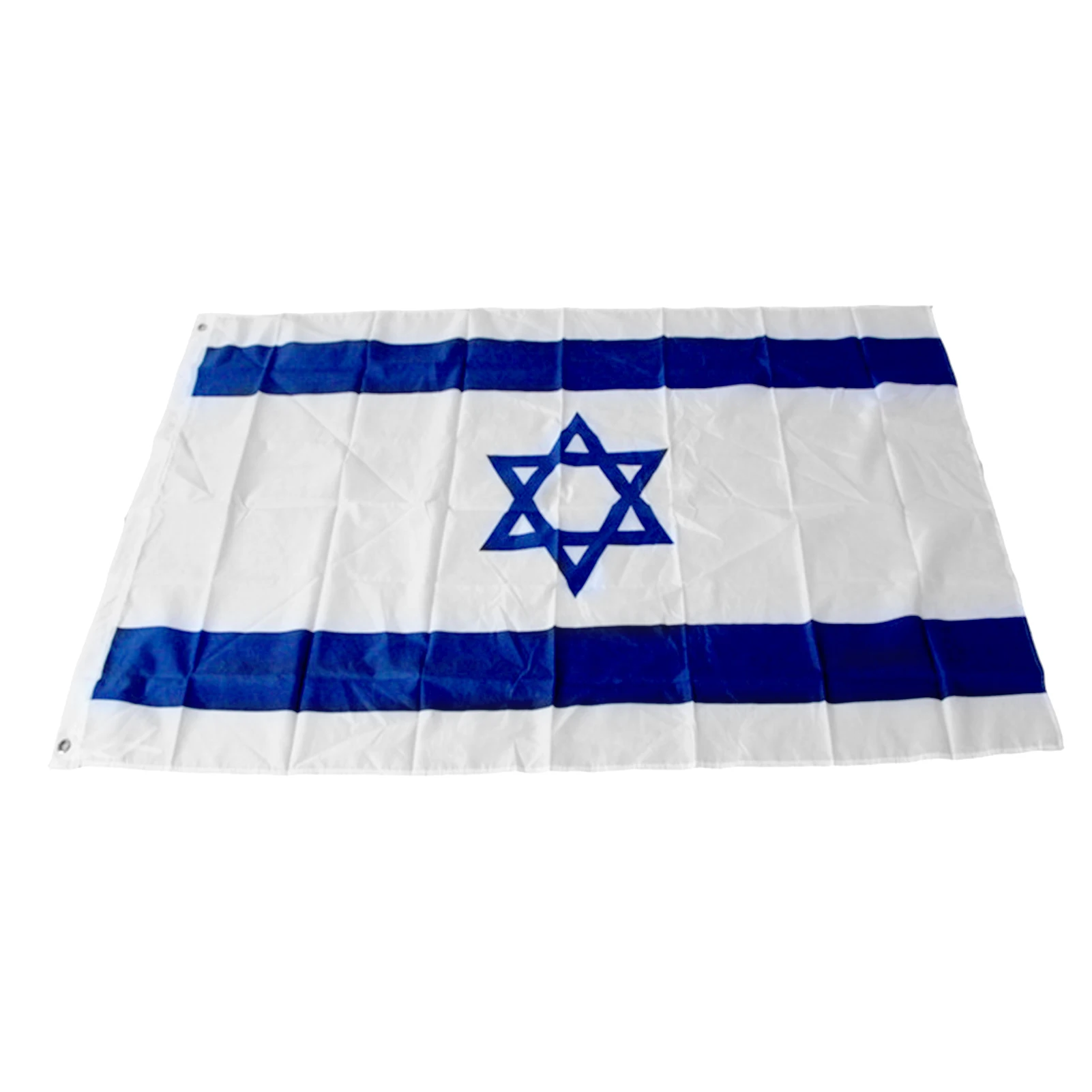 Israel Flag 3x5 Foot Israel National Flags with Brass Grommets Light Polyester Jewish Flags Banner 90X150CM