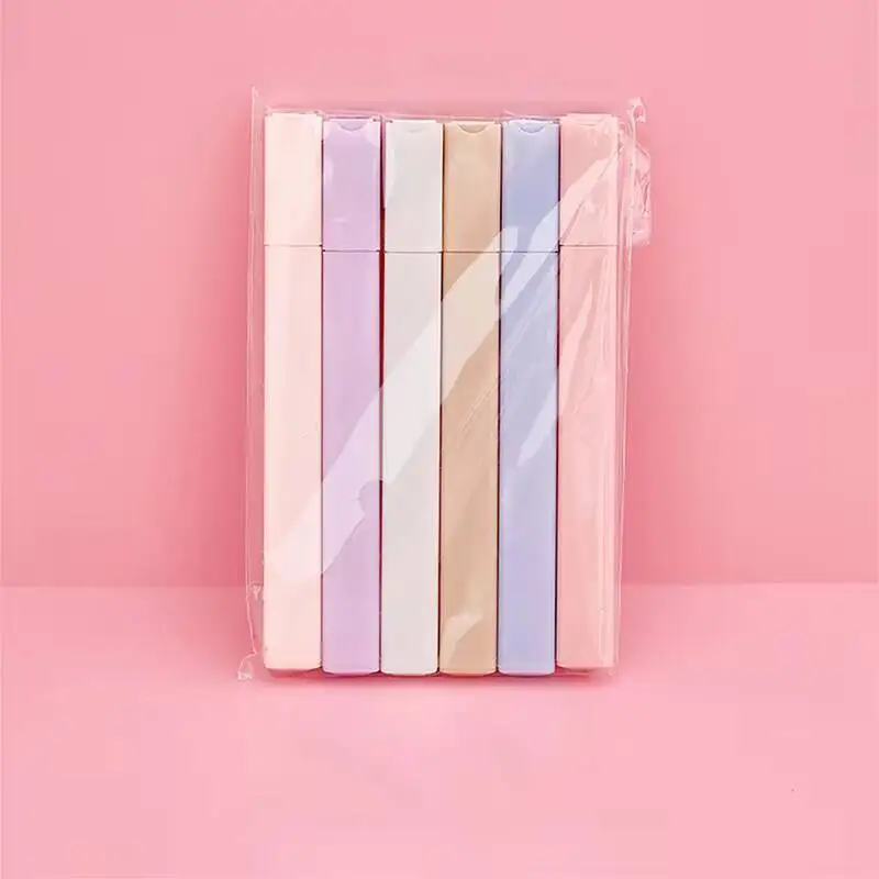 6-12-36 قطعة لطيف Kawaii كاندي اللون Molandi مكتب اللوازم المدرسية هدية علامات فسفورية