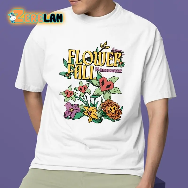 Hardcore Build Flowerfall MonumenT T Shirt