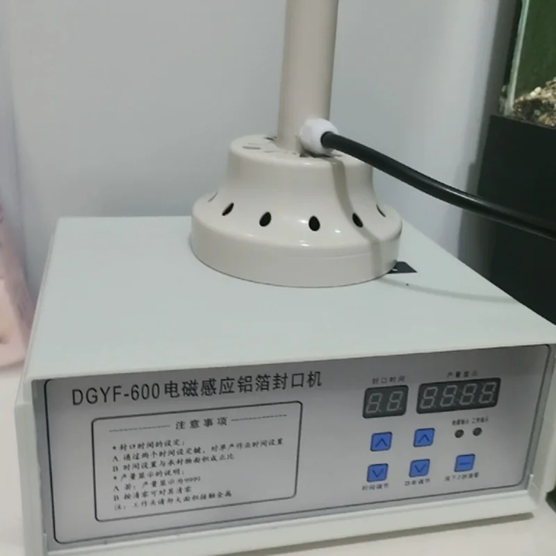 Wholesale  Handheld Induction Sealing Machine Aluminium Foil Pointed Tip Top Plastic Glass Bottle Sealer