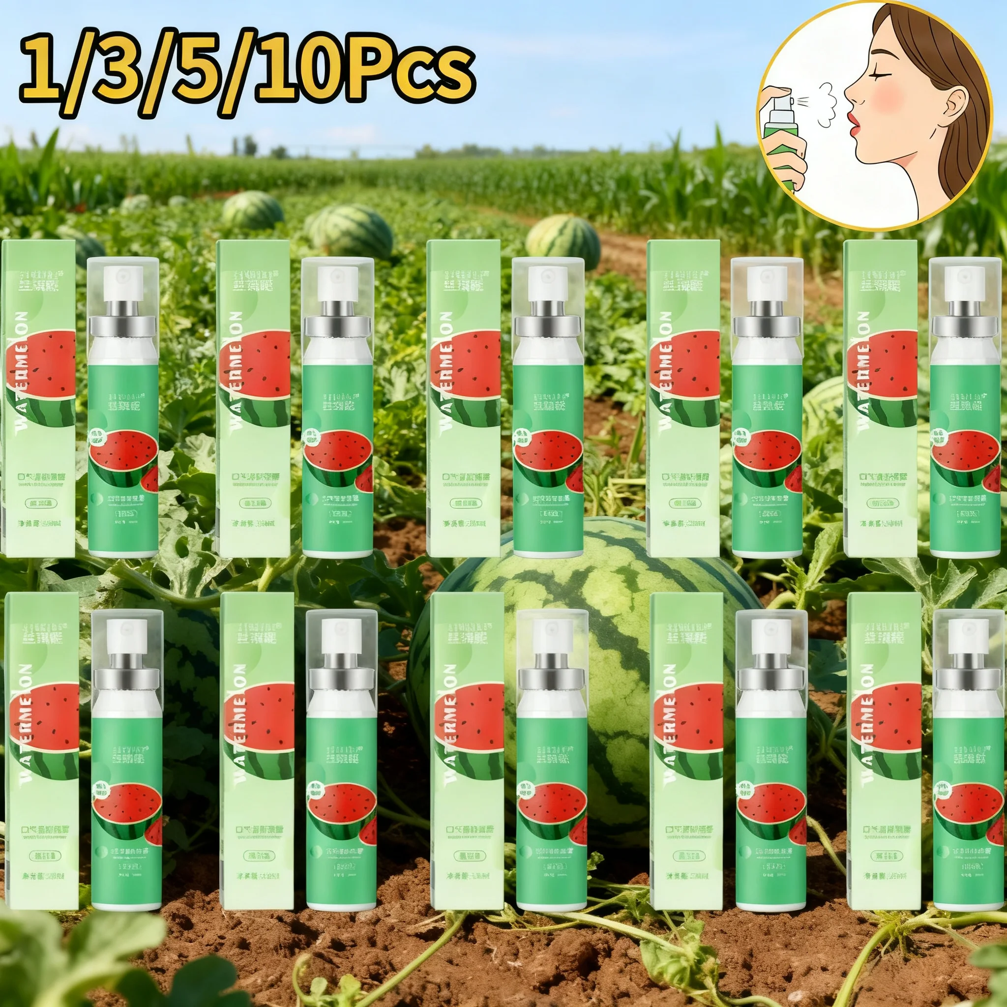 

1/3/5/10Pcs Mouth Freshener Spray Remove Bad Breath Long Lasting Fruity Portable Breath Freshener Oral Care Products Освежитель
