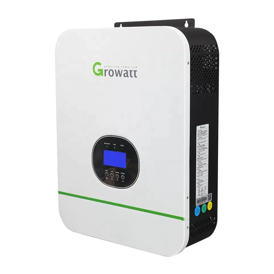 Onduleur solaire hybride Growatt hors réseau, onduleurs à usage domestique, haute tension, personnalisé, vente en gros, 3KW, 5KW, 6KW, 10KW, 15KW