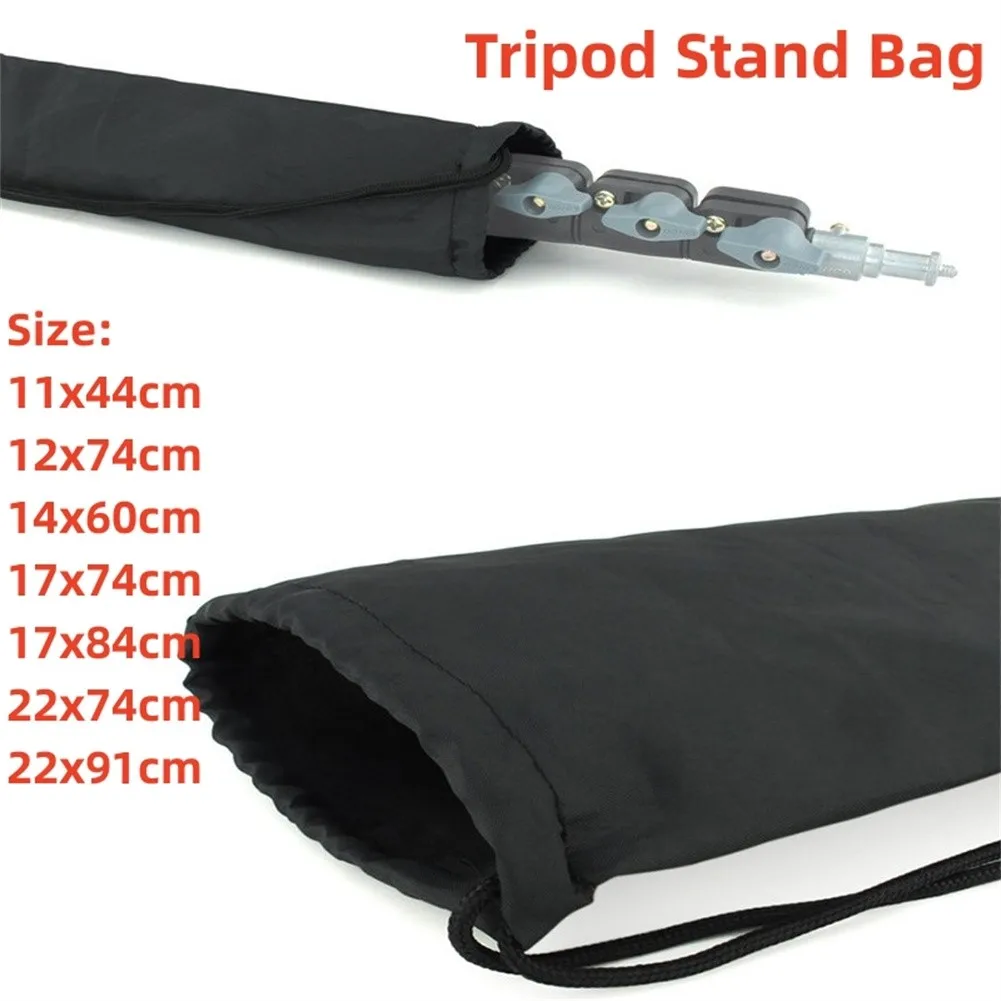 44-91cm Drawstring Toting Bag Handbag For Mic Tripod Stand Light Stand Umbrella Space-saving Storage For Carrying Speakers Stand