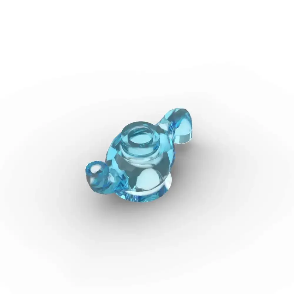 MOC 10 قطعة إبريق الشاي 98383 أواني حكاية مصباح اللبنات عدة منزل الطوب الجسيمات لغز فكرة لعب الأطفال هدايا عيد الميلاد