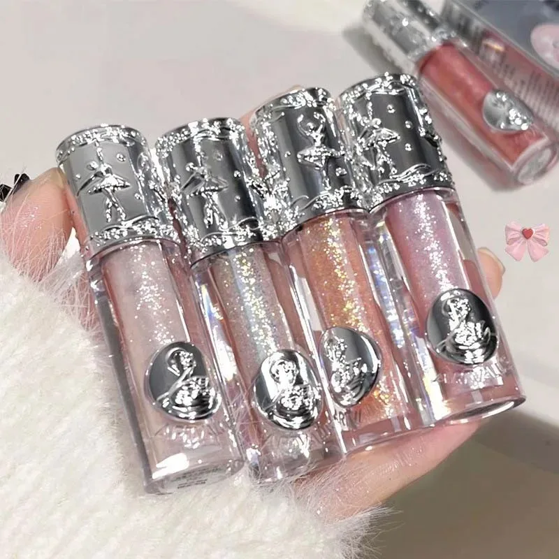 1pc Art Value Balletism Glitter Liquid Eyeshadow Pearlescent Sequins Pearly Sparkling High Gloss Eyeliner Lying Silkworm Makeup