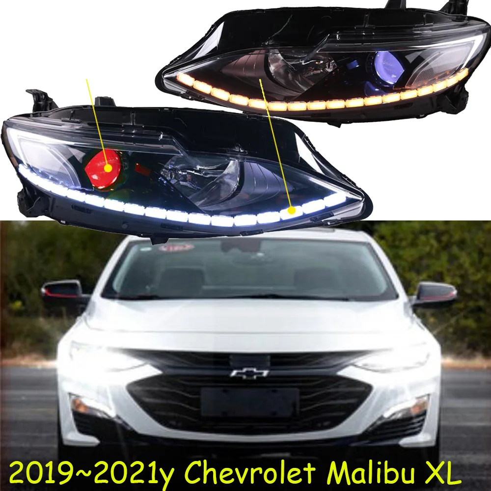 

2019~2021y car bupmer head light Malibu XL headlight car accessories LED DRL HID xenon fog MALIBU XL headlamp