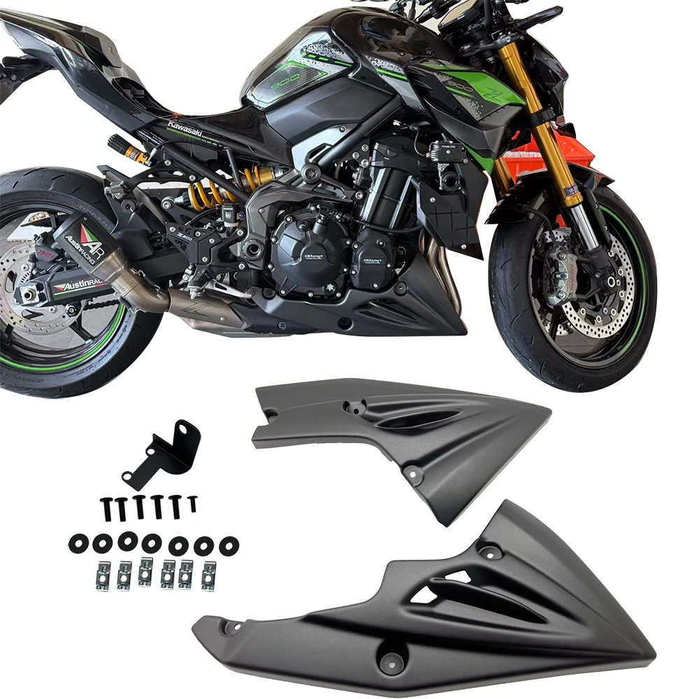 for Kawasaki z900 2017-2024 engine chassis lower fairing protective 18 19 20 21 22 23 Motorcycle accessory lower fairing