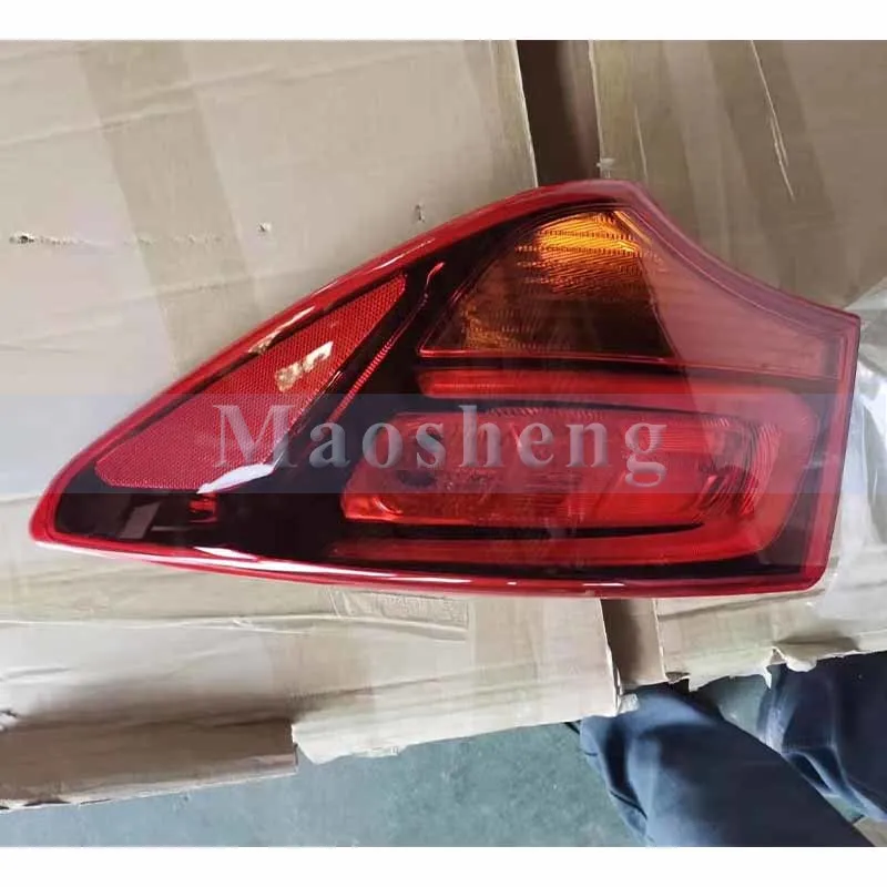 No LED Rear Bumper Tail Light For Hyundai Santa Fe Santafe IX45 2016-2018 Tail Lamp Taillights Taillamps Outer Brake Light