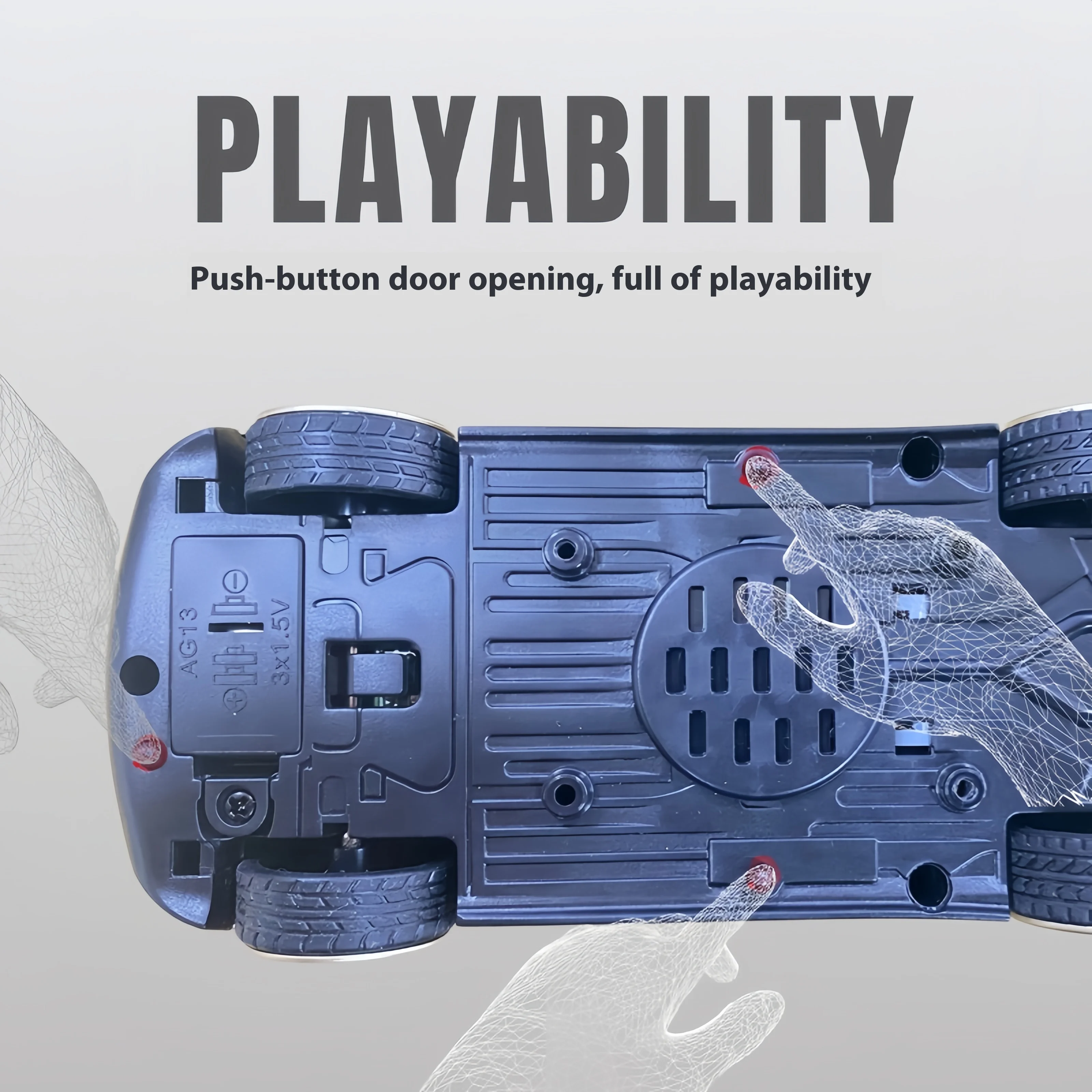 Simulation 1:32 Cybercab ROBOTAXI Metal Die Cast Car Model, Desktop Decoration Ornaments, Children's Toy Cars, Boys Gifts