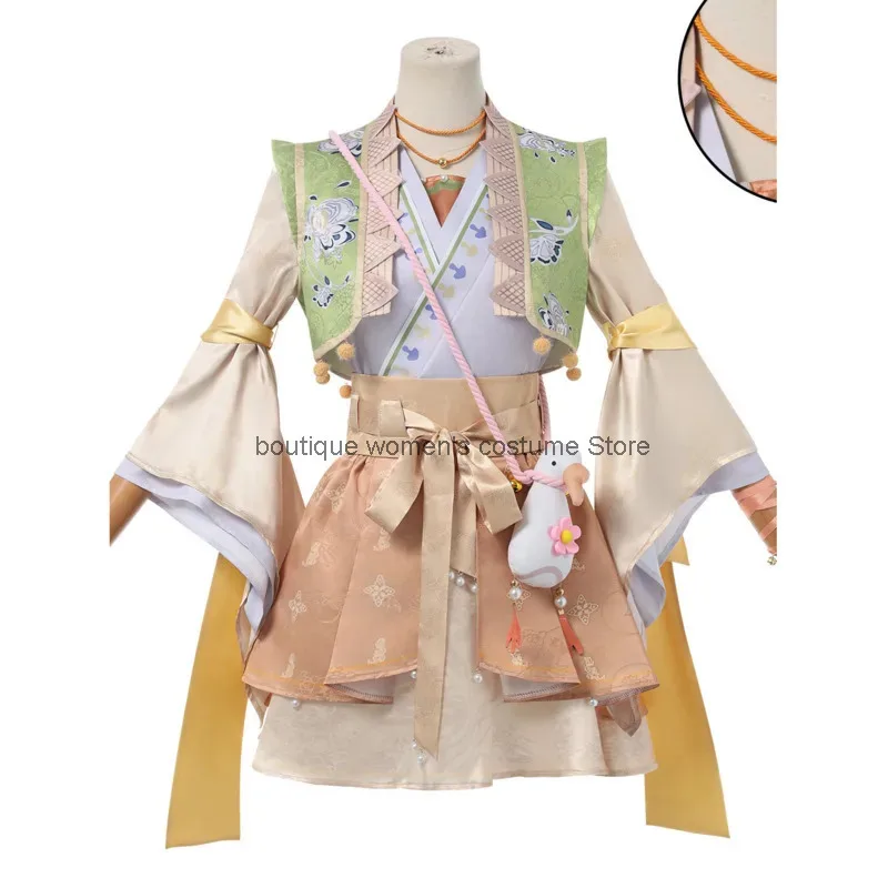 

Cos Yanyun Sixteen Voices Qinghe Strongman Cosplay Costume Women's Martial Arts Big Goose Strongman's Path Cosplay Anime