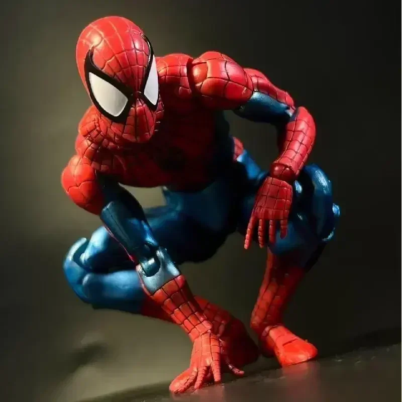 ألعاب Ct الجديدة Spider-Man Mafex 075 - The Amazing Spider-Man Comic Ver. – هدية نموذج لجسم الرسوم المتحركة