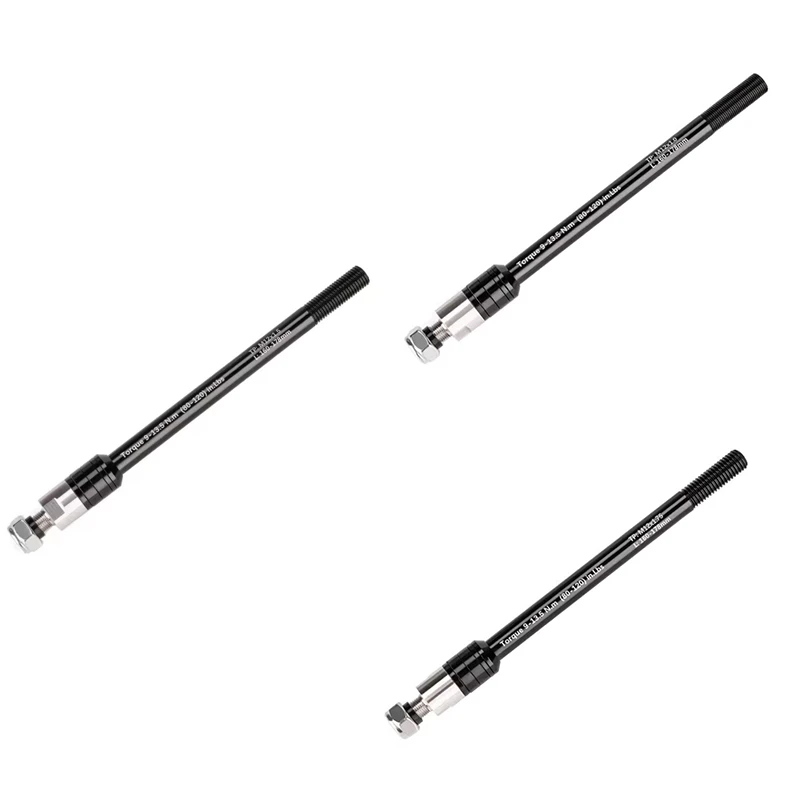 Engate de reboque de bicicleta de estrada através dos eixos adaptador ajustável através dos eixos adaptador 12mm através dos eixos acessórios ciclismo duradouro