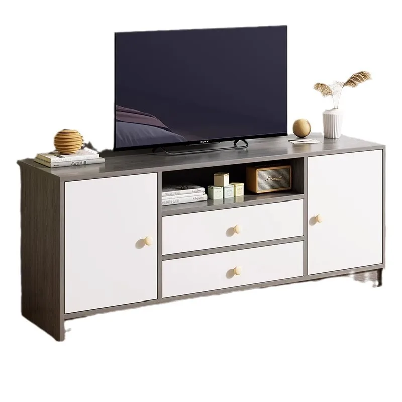 

Bedroom floor new TV cabinet high simple modern storage cabinet living room household small apartment TV cabinet