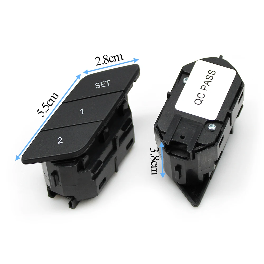 LHD Left Hand Driver Car Seat Adjustment Memory Switch Button Assembly For BMW 2 Series X1 X2 iX1 U06 U11 U12 U10 2022-2024