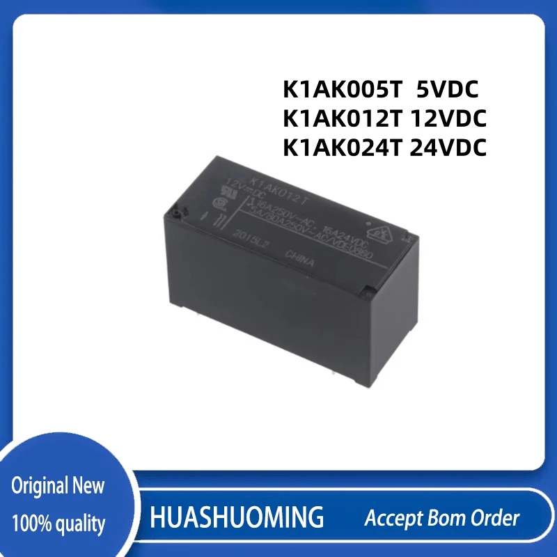 NeW 10PCS/LoT    K1AK005T  5VDC  K1AK012T 12VDC  K1AK024T 24VDC  6PIN