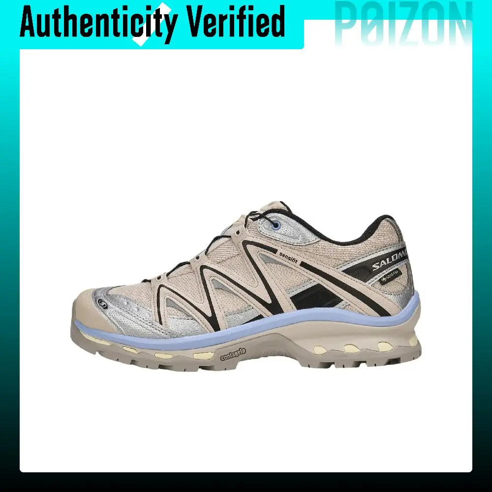SALOMON XT-Quest Running Shoes Unisex Low-top Silver Gray Cloud/Black/Bugloss Blue CML_L45484900