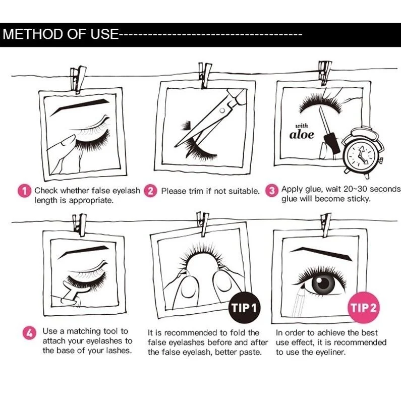 5 أزواج ثلاثية الأبعاد لينة المنك الشعر الرموش الصناعية رقيق Wispy رموش سميكة شرائط كاملة اليدوية العين تمديد أدوات ماكياج