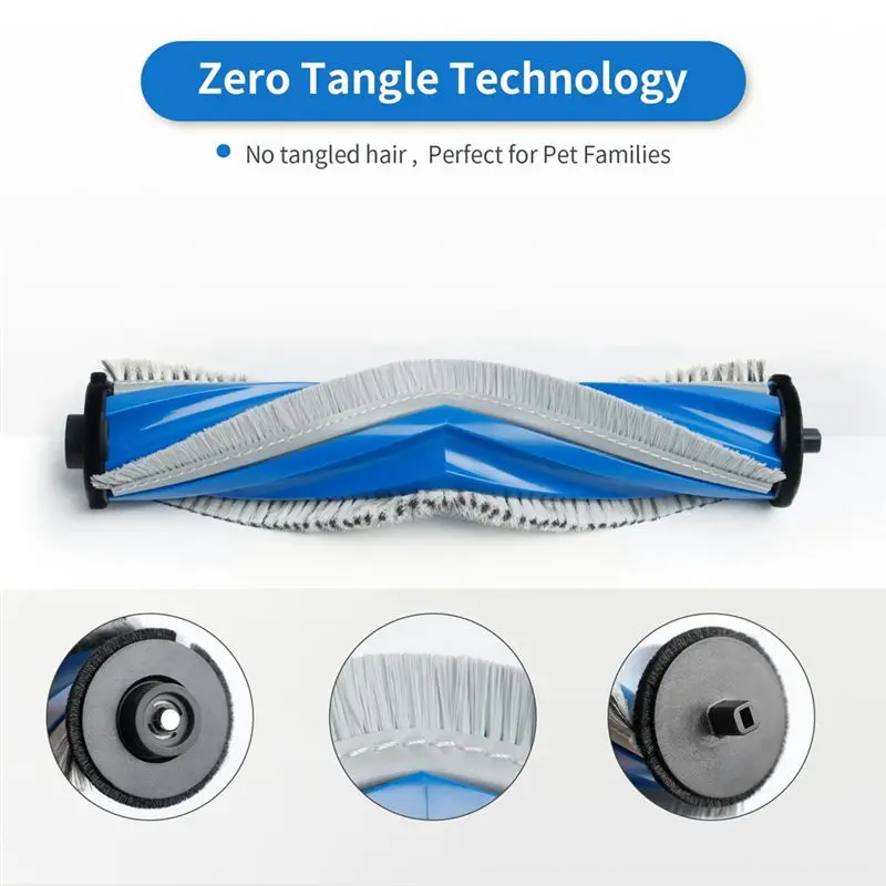 THIVN-For ECOVACS DEEBOT Yeedi C12 Pro Plus Main Side Brush Filter Mop Cloth Robot Vacuum Accessories Kit