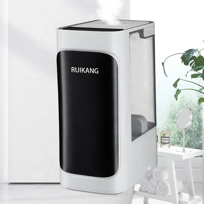 Ready to ship 5L ultrasonic remote control silence spray top filling transparent water tank 12 hours timing air humidifier