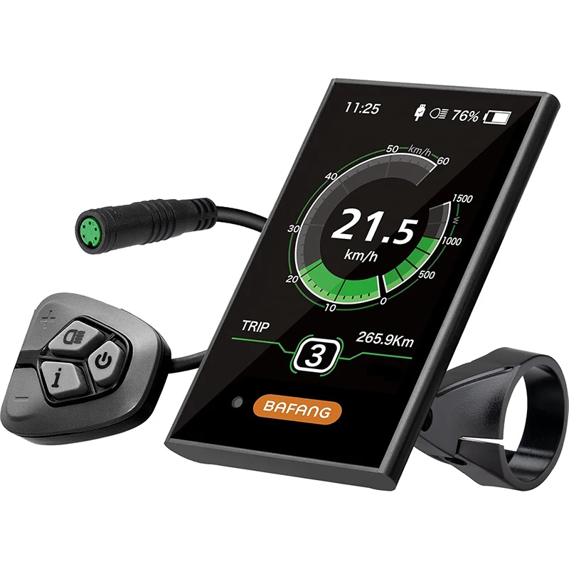 AliExpress BAFANG Bafang DPC18 Electric Bike Display with Speedometer USB Charging Port for Mid Drive Motor BBS01B BBS02B BBSHD Speedometer