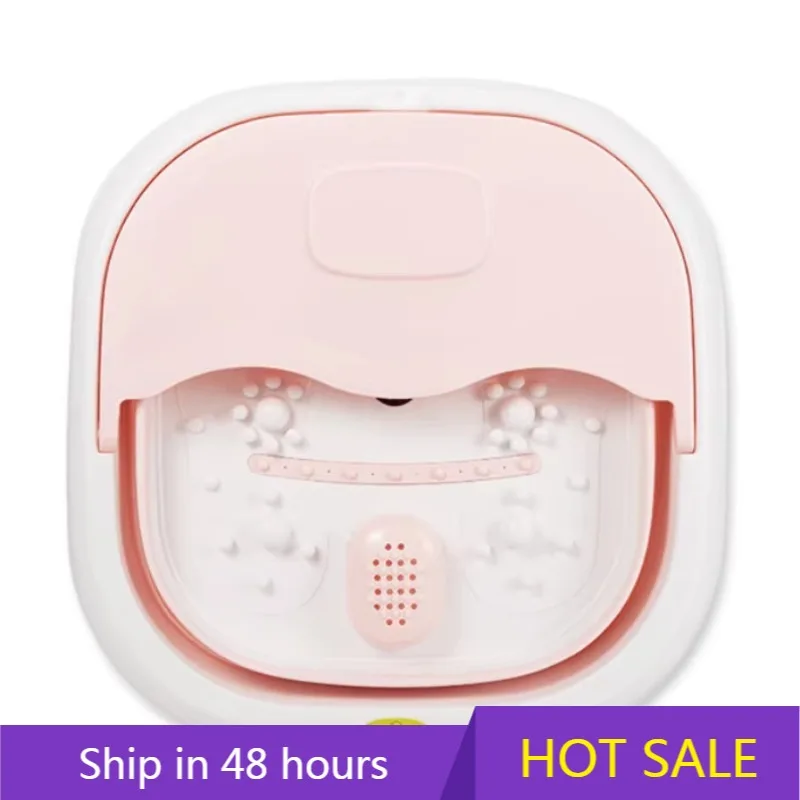 

YTYIN Electric Foot Massage Machine Foldable Foot Bath Massager With Rollers Remote Control Foot Soaking Bath Basin