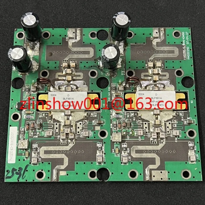Used PCB: BLF861A [ 1sheet=2pcs ] transistor ( Original work ) - PCB not available - Missing and damaged PCB components