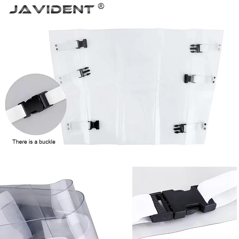 1pc Dental Chair Mat Pad Ottoman Dental Seat Unit Sleeve with Elastic Bands Foot Mat Cushion Dental Practice Dustproof Protector