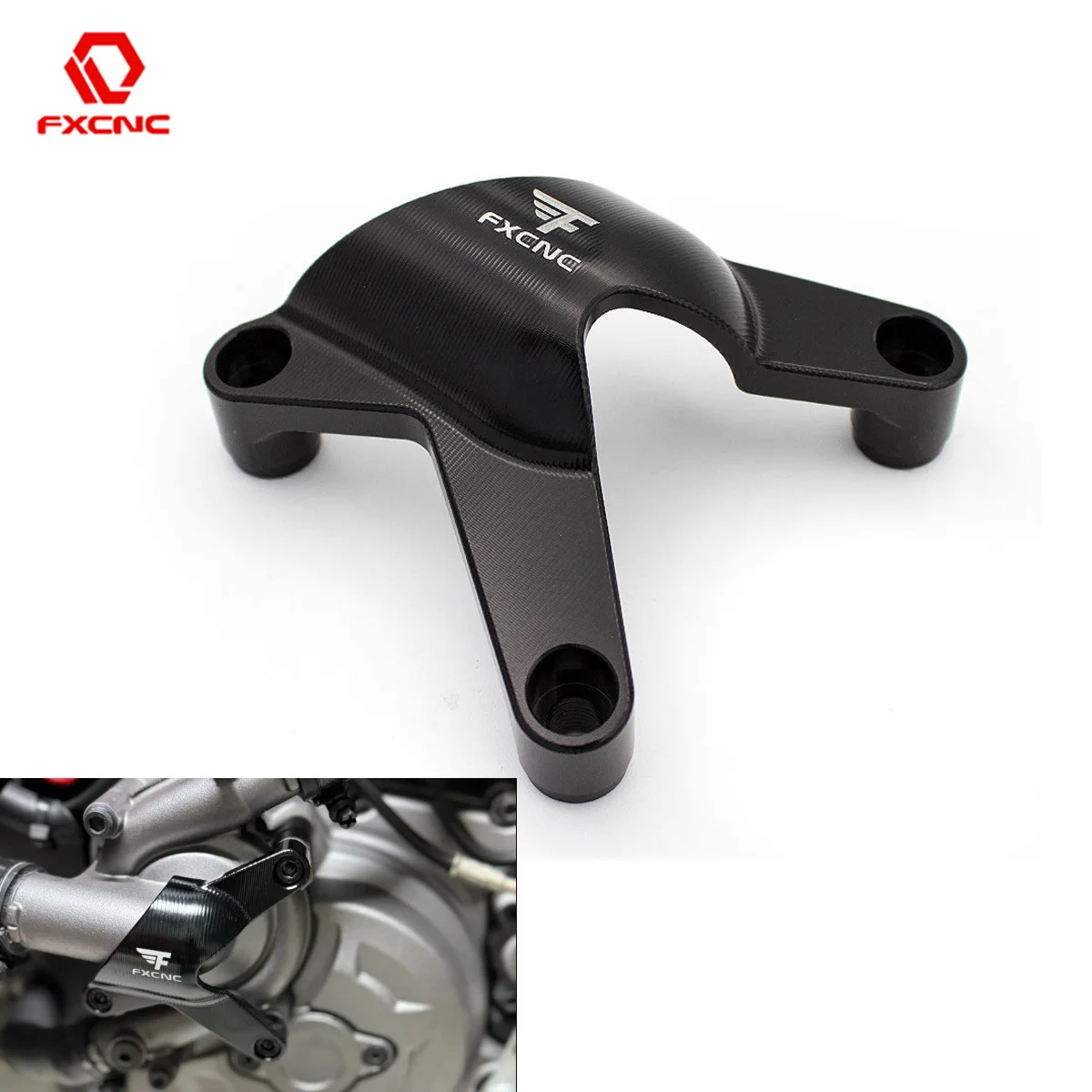 For Ducati Multistrada 950 1200 1260 1260S Monster 821 1200 1200S/R Hyperstrada 939 950 SP Diavel CNC Aluminum Water Pump Guard