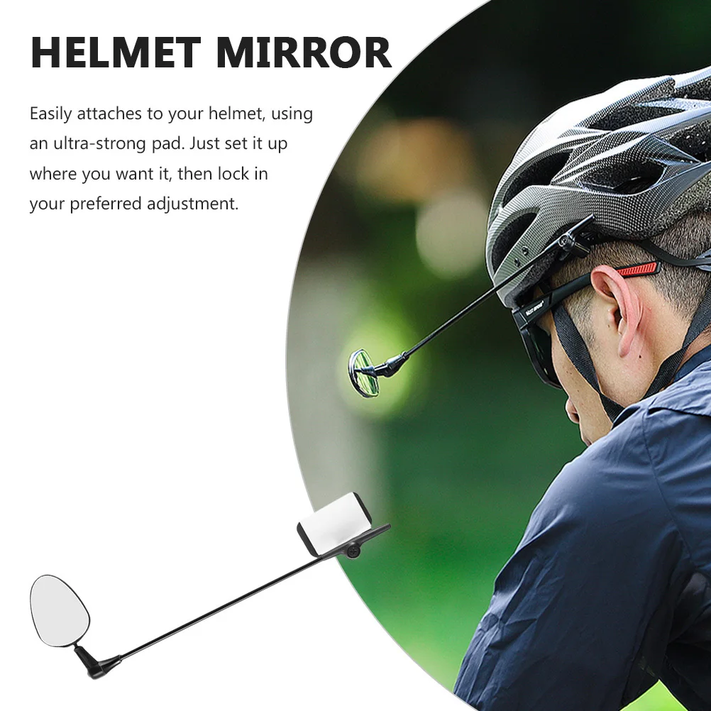 Bike Rear Mirror Portable Lightweight High Definition 360 Rotational Adjustable Cycling Supplies