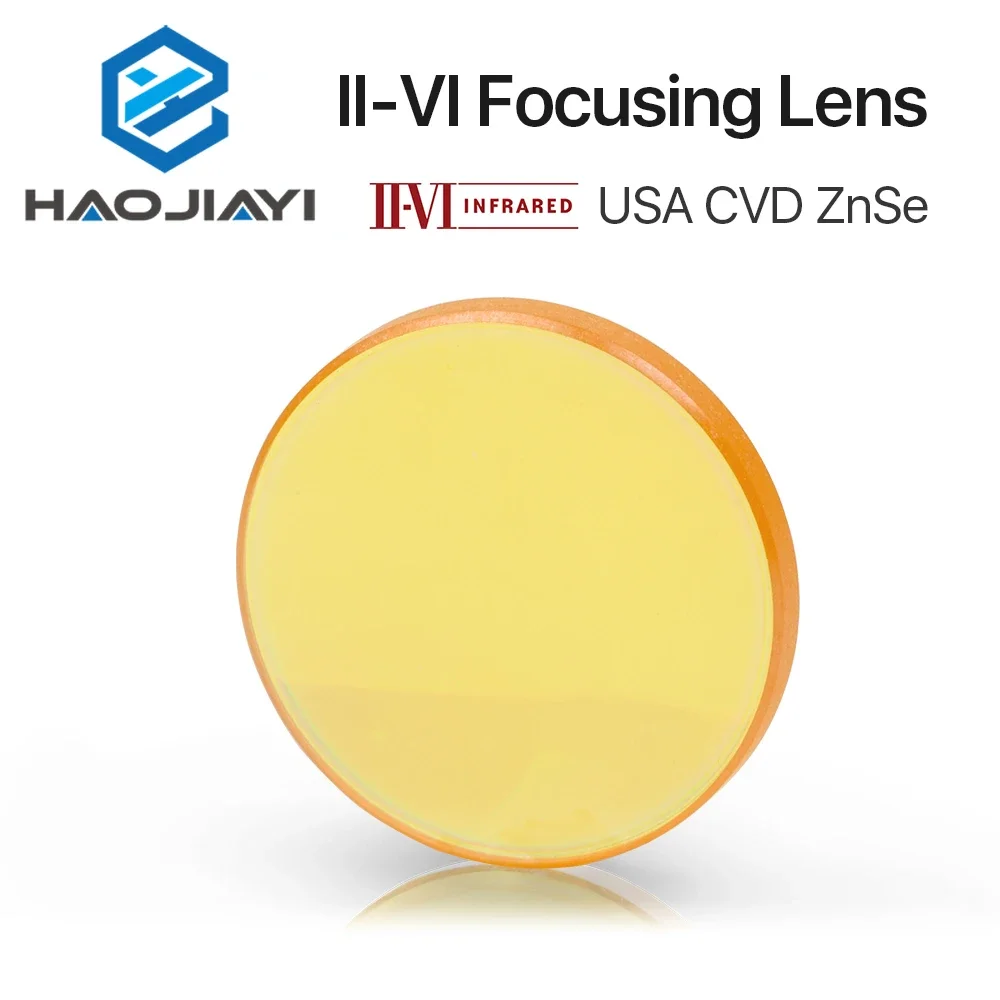 

II-VI ZnSe Focus Lens DIa. 19.05mm 20mm FL 50.8-101.6mm 2-4" for CO2 Laser Engraving Cutting Machine